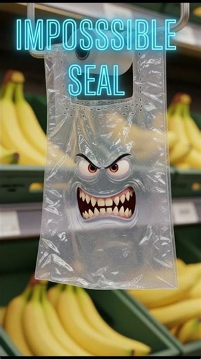 POV: Your Produce Bag loves wasting your time 🍎🛍️ #shorts #animation #funny #viralshorts