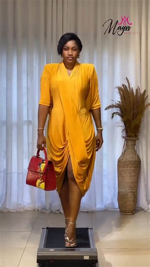MAYN on Instagram: "THE BANI DRESS Style it your way 💫 The Twist Bani Dress comes with a hidden rope,cinch it in front for that snatched look or wear it loose for easy vibes. To place your order , kindly send us a Dm or WhatsApp +2349161900578 We ship nationwide 🚢 💼 @ohiolelagos #bemayn #maynwoman #madeinnigeria #rtw"