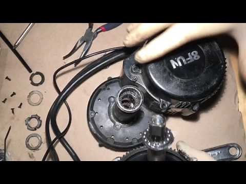 Bafang BBS02 disassembly until shaft