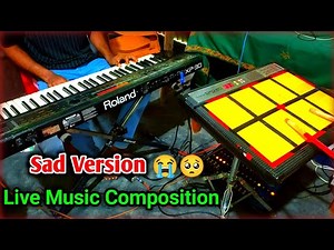 Heart Touching Sad Melody | Octapad & Keyboard Live Composition | Octapad Music