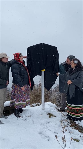 For generations, college students and local residents have paddled and skied across the 458 acres of Lower St. Regis Lake, an iconic Adirondack landmark that borders Paul Smith’s College. On a recent winter afternoon, dozens of Paul Smith’s students and staff gathered at the campus dock along the shoreline. They came to watch the unveiling of a blue-and-yellow state historical marker—one intended to elevate a name long overshadowed by the legacy of white settlers like Paul Smith. Long before Eur