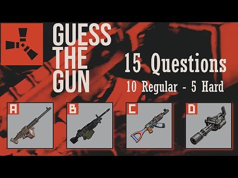 Guess the Gun Sound Quiz in Rust - Rust 2024