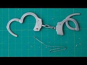 Easy Way to Open Handcuffs