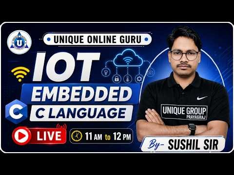 🚀 IOT || Embedded C Language || Complete Tutorial || O Level || #01 (Part-01)
