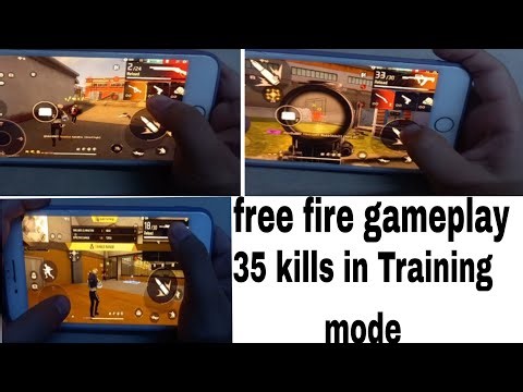 Free Fire Training Mode – 35 Kills Challenge | Insane Gameplay! |Behroz Gamer