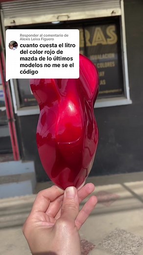 Respuesta a @Alexis Leiva Figuero Aqui te explico cuanto cuesta un color tipo “rojo candy” tricapa 46V de Mazda y como se conforma su preparacion !!! #pinturaautomotriz🚘 #pinturaautomotiva #pintura #bodypaint #46v #mazda