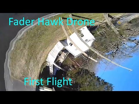 Fader Hawk flight video