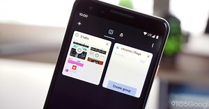 Chrome for Android testing new animation when switching tabs