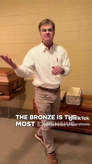 Option 3 (my favorite): After our casket room tour, we had a lot of questions come in. Over the past few days we’ve been clearing some of those up. Today we’re talking about burial vaults. Part 3 — the final part of the series. #funeralhome #funeraldirector #caskets #vault #cemetery