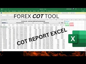 INTRODUCTION TO FOREX | CREATING A FOREX COT REPORT IN EXCEL 2022 |