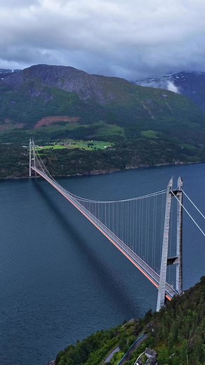 Learn more about the Hardanger bridge 🤩🇳🇴 | Spectacular Norway