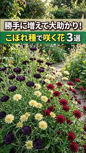 [They multiply on their own and bloom every year!] Three amazing self-seeding flowers