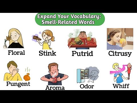 Expand Your Vocabulary: Smell-RelatedWords -2 | Vocabulary with pictures