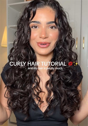 my LIFE-CHANGING curly hair routine (I’ve never loved my curls sm…) #curlyhairtutorial