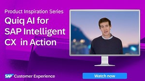 Get inspired: Quiq AI for SAP Intelligent CX in Action