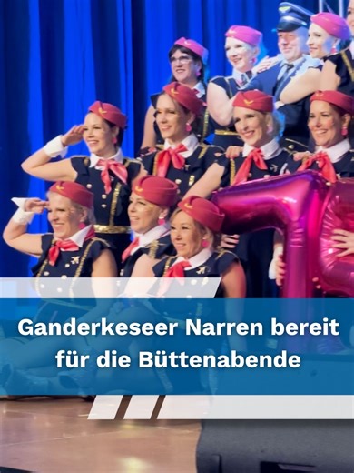 Mehr als 400 Aktive starten am Freitagabend, 30. Januar, mit dem Premieren-Büttenabend in die heiße Phase der 75. Faschingssession in Ganderkesee. Bei der Generalprobe enthüllten Garden und Showtanzgruppen, Redner und Bands jetzt das Geheimnis um das Programm. #fasching #ganderkesee #nwzonline #faschingumdenring #fpy