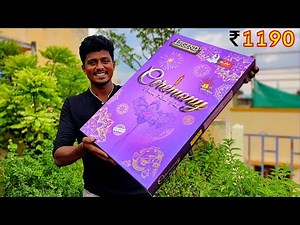 Sivakasi Crackers Unboxing 🧨 Ceremony Festival Pack 💥 1190 ரூபாய்க்கு தரமான பட்டாசுக்கள்!