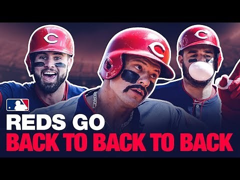 Reds homer on 3 straight pitches
