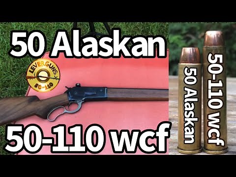 50 Alaskan 🆚 50-110 WCF Out of a 1886 Winchester lever action