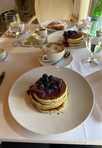 Ricotta Blueberry Lemon Pancakes — fluffy, tart pancakes