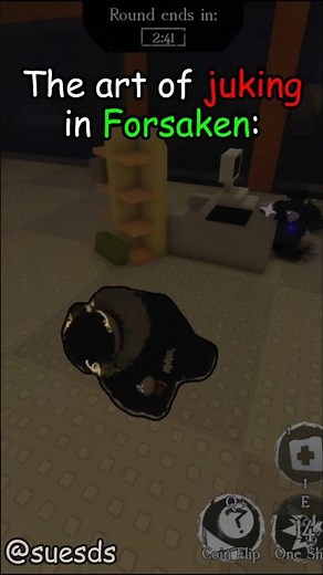 The art of juking in Forsaken:🔥| #forsaken #roblox