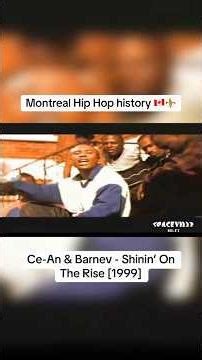 When Ce-An & Barnev dropped “Shinin’ On The Rise” in 1999 🇨🇦⚜️ #hiphop #rap #montreal #canada