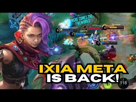 Why Ixia is so good in this META | Ixia Gameplay | MLBB