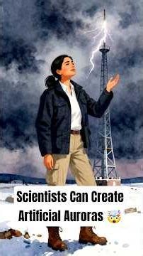 Scientists Can Create Artificial Auroras 🤯 #science #space #technology