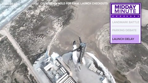 Last-minute problems with SpaceX's Starship forces delay of test flight