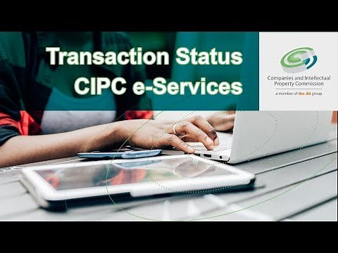 How to Track your Transactions on CIPC e-Sevices