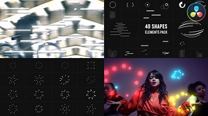 Spark Explosion Elements for DaVinci Resolve