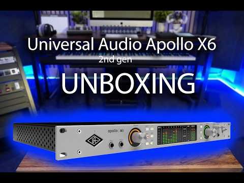 Universal Audio Apollo x6 Gen 2 Unboxing
