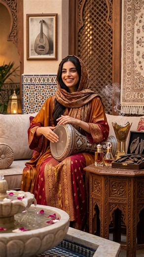 Beautiful Arabic Oud Maqam 🎵 | A Soulful Zaveya Music Experience #Oud #Maqam