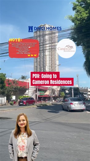 POV: You’re on your way to your future home in Quezon City… and it’s this peaceful. 🏙️✨ Imagine living in a condo that’s just minutes away from Fisher Mall, giving you easy access to shopping, dining, and daily essentials — all while enjoying the comfort of a modern home in the city. 🏡 Cameron Residences offers a relaxing space in the heart of QC, perfect for young professionals, investors, or small families who want convenience and accessibility. 💡 Why it’s a great place to stay: ✔️ Prime Qu