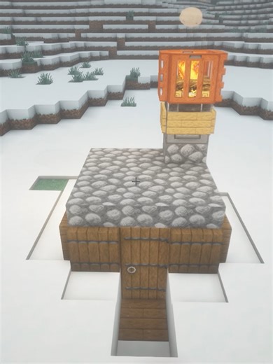 Minecraft first day house 🏠 #minecraft #minecraftbuilds #minecrafttutorial