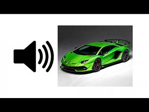 Lamborghini Aventador - Sound Effect | ProSounds