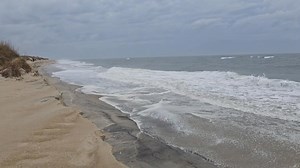 19K views · 829 reactions | Sandie and I are out on Pea Island this morning. The erosion is sad to see. The drop on the escarpment was near 7 feet. Heading down 12 until we stop.  Love from here ❤️ | the OBX Beach Bum | Facebook