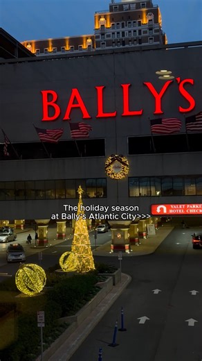 Come visit us here at Bally's Atlantic City and get in the holiday spirit! 🎁 Enjoy all we have to offer this month: 🍽️Christmas Dinner at Park Place Prime 12/24 & 12/25 🥂Phil's Carousel Holiday Pop Up Menu 24/7 🥊 Boxing 12/6 at 7pm, tickets available on ticketweb.com 🚙$100,000 Lexus Drawing 12/27 3pm-10pm ✖️25X Bounceback 12/19 🎆New Year’s Eve @ The Yard 12/31 from 9pm-1am AND MORE! Must be 21 . Gambling problem? Call 1-800-GAMBLER. | Bally's Atlantic City