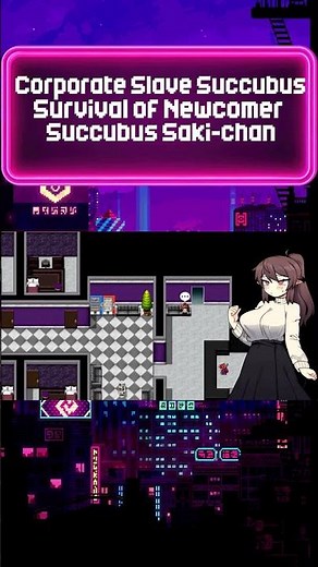 Cuando tu empleo se vuelve infernal 😈 |Succubus Saki-Chan #juegosanime #visualnovel #Eroge