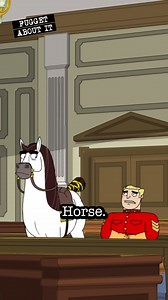It's a fitting name! 🐴 | Fugget About It