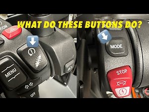 HINTS & TIPS #6 BMW R1250GS Riding Mode & Dtc buttons, what do they do exactly ?🤔