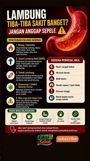 Sudden Severe Stomach Pain: Don't Take It Lightly ⚠️