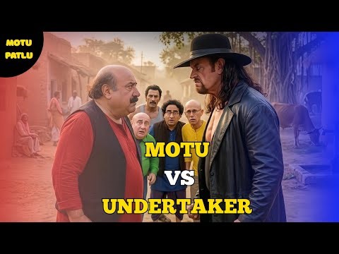 Motu vs Undertaker Fight!!! | Motu Patlu | Motu Patlu In Real Life!!