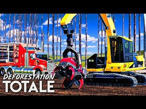 Déforestation Totale #42 | Une deuxième abatteuse ! Farming Simulator 19