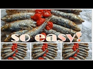 Grilled BBQ Sardines🐟 very easy😉👍-sardine grillé très facile a préparer