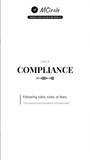 Learn English: What is Compliance? | Vocabulary Shorts