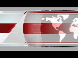 free virtual news studio background red HD2