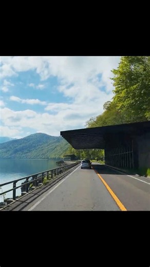 【支笏湖 秀逸な道-2】｜北海道ドライブ 4K (short-5) #ドライブ #車載動画 #支笏湖
