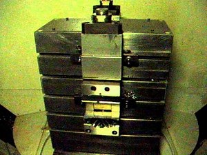 フジイ金型 横型マシニングセンター イケールの回転