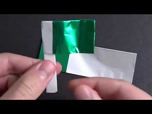 Easy Origami Flag